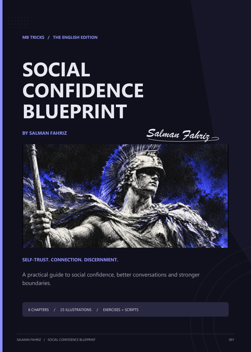 Social Confidence Blueprint ebook cover